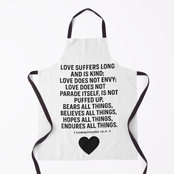 Item preview, 1 CORINTHIANS 13:4-7 designed and sold by TheWonkyEaselCo.