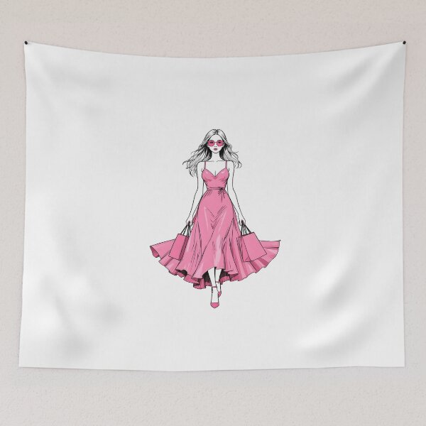 Item preview, Pops of pink designed and sold by JiffyGirls.