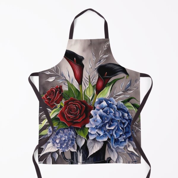 Item preview, Whimsigothic Reverie – Gothic Floral Vase Aesthetic designed and sold by Marwamay.