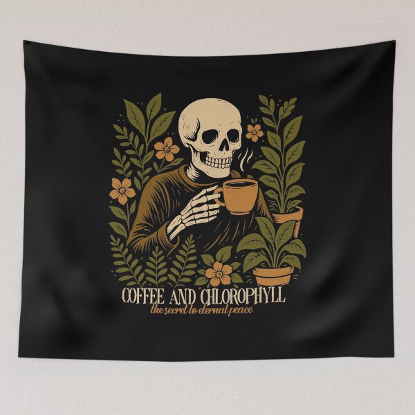 Item preview, Coffee and Chlorophyl designed and sold by Eoli Studio.