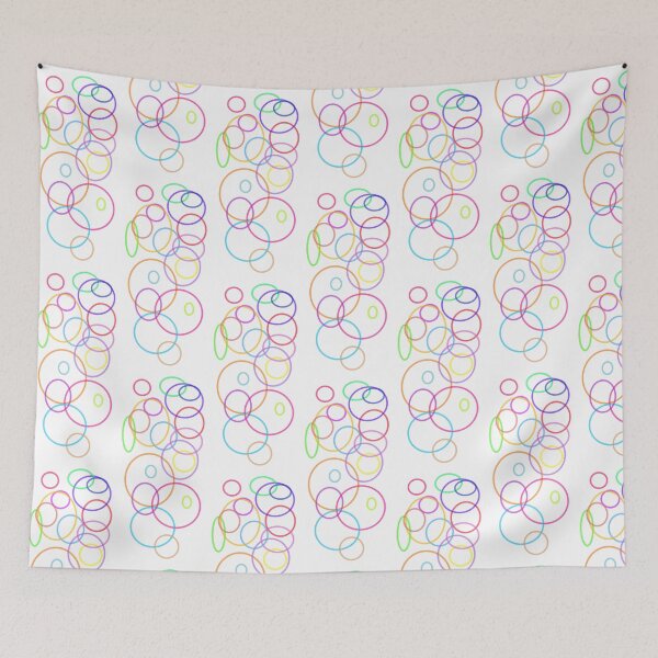 Item preview, Multicoloured circle pattern designed and sold by BerryBeach.