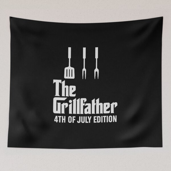 Item preview, The Grillfather – 4th of July Edition designed and sold by ALITOPRINCE.