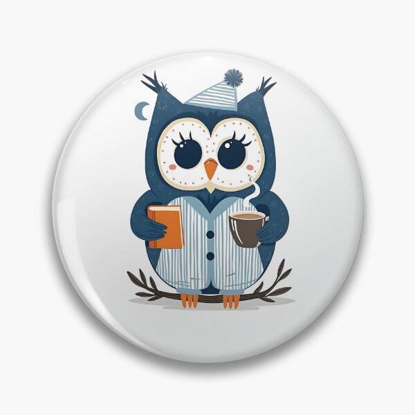Item preview,  Resting Brave Owl designed and sold by VibeTCreations.