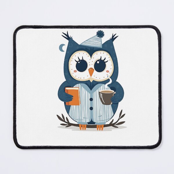 Item preview, Resting Brave Owl designed and sold by VibeTCreations.