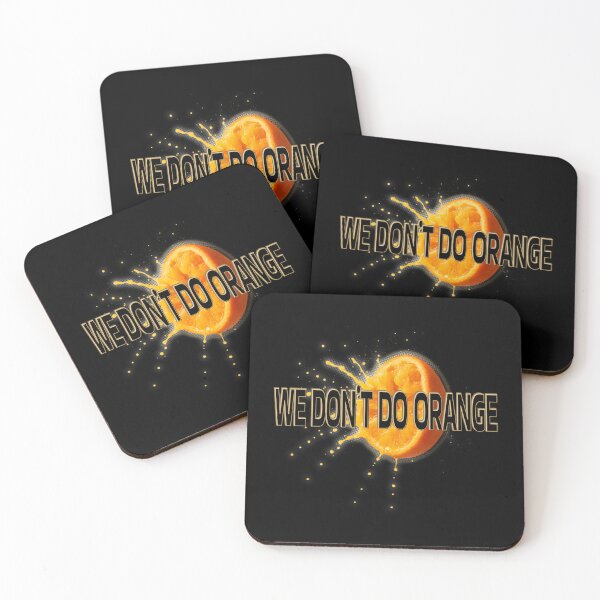 Item preview, We Don’t Do Orange designed and sold by Mixed Bag Co..
