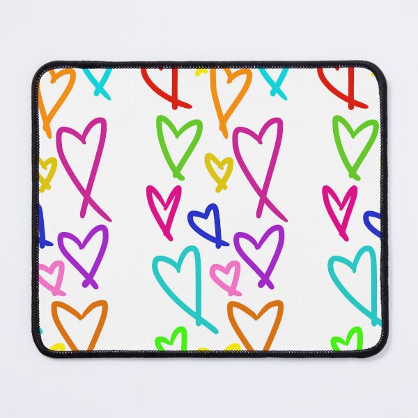 Item preview, Multicoloured Heart pattern designed and sold by BerryBeach.