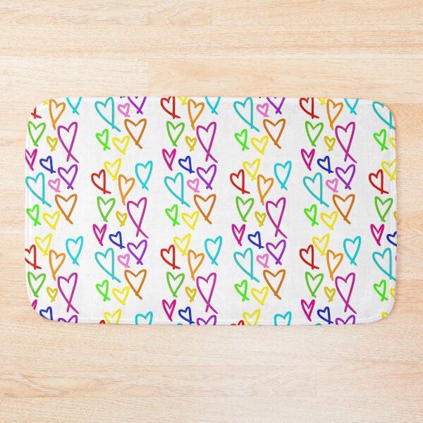 Item preview, Multicoloured Heart pattern designed and sold by BerryBeach.