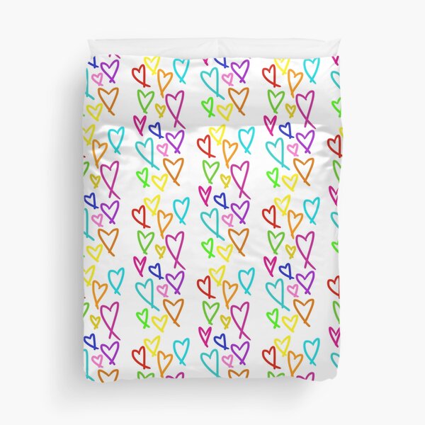 Item preview, Multicoloured Heart pattern designed and sold by BerryBeach.