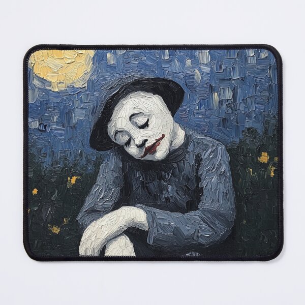 Item preview, Pierrot | Post-impressionist painting style designed and sold by ComicsFactory.