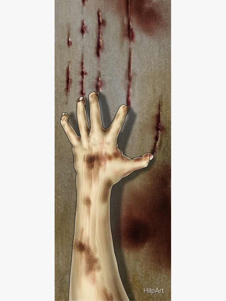 Thumbnail 3 of 3, Sticker, Pain designed and sold by HilpArt.