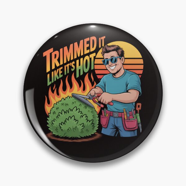 Item preview, Father Mows Best Gardener Dad Lawn Care – Trimmed It Like It’s Hot Shirt designed and sold by Slavicsoul.