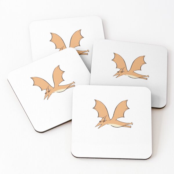 Item preview, Orange Cute Little Pteranodon designed and sold by Socks McGee.