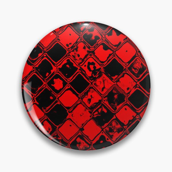 Item preview, Red and Black Liquid Square designed and sold by Tranquilarrow.