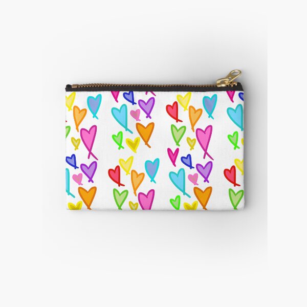 Item preview, Multicoloured filled hearts designed and sold by BerryBeach.