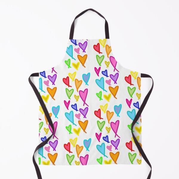 Item preview, Multicoloured filled hearts designed and sold by BerryBeach.