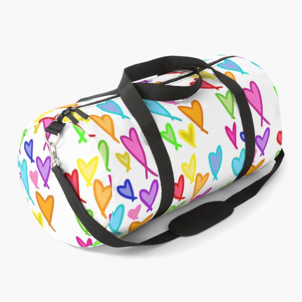 Item preview, Multicoloured filled hearts designed and sold by BerryBeach.