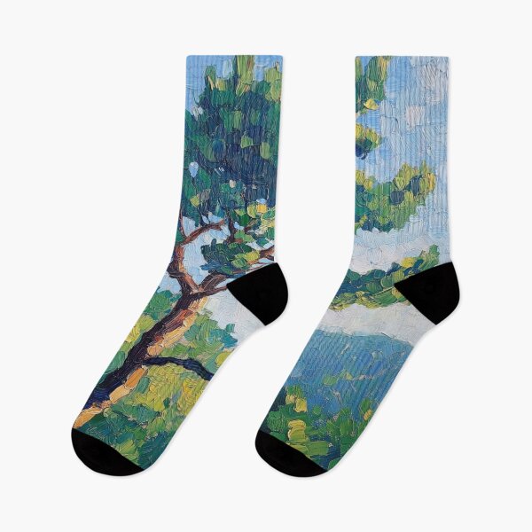 Item preview, Pine tree | Post-impressionist painting style designed and sold by ComicsFactory.