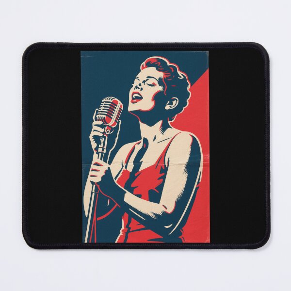 Item preview, Feel the Rhythm – Vintage Singer Artwork designed and sold by HoopeStylee.