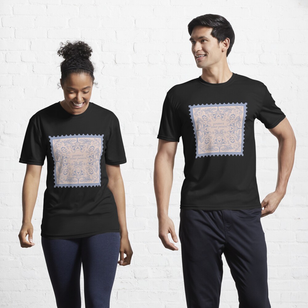 Aperçu de l'œuvre T-shirt respirant créée et vendue par OhJeezArtwork.