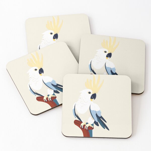 Item preview, Standing Cockatoo Vector designed and sold by CTM ArtStudio.