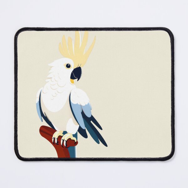 Item preview, Standing Cockatoo Vector designed and sold by CTM ArtStudio.