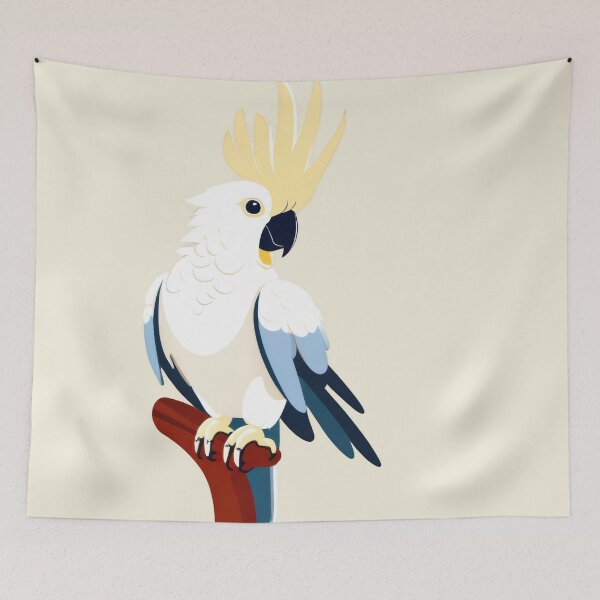 Item preview, Standing Cockatoo Vector designed and sold by CTM ArtStudio.