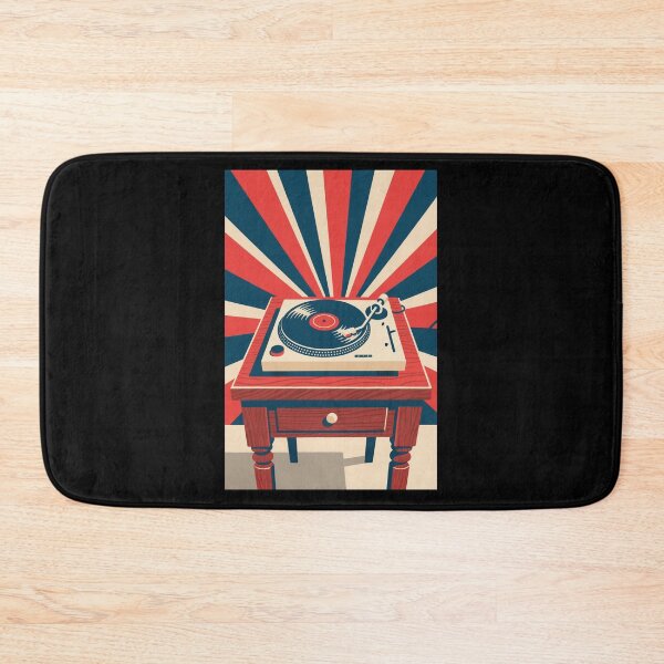 Item preview, Analog Vibes – Retro Turntable Art designed and sold by HoopeStylee.