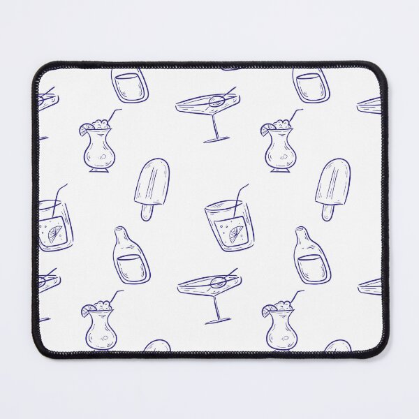 Item preview, Summer Pattern – Hand Drawn Drinks & Popsicles designed and sold by дітаті.
