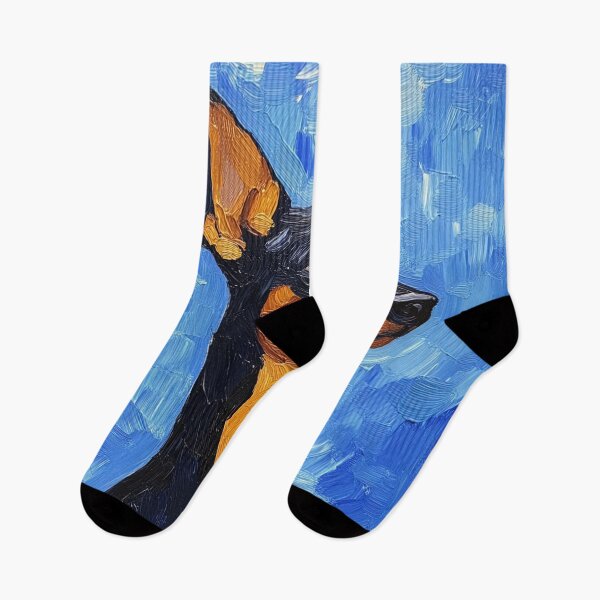 Item preview, Pinscher | Post-impressionist painting style designed and sold by ComicsFactory.