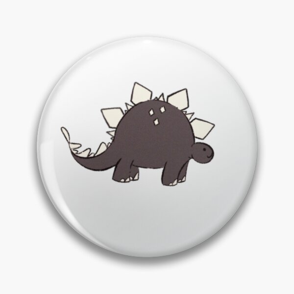 Item preview, Brown Cute Little Stegosaurus  designed and sold by Socks McGee.