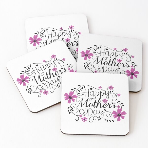 Item preview, Happy Mother’s Day - Cute Floral Typography Design for Mom Gifts designed and sold by PnrArtDesign.