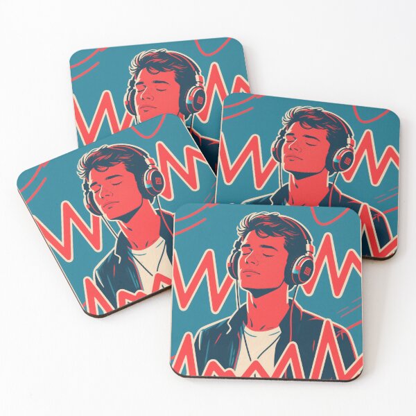 Item preview, Feel the Sound – Retro Music Art designed and sold by HoopeStylee.