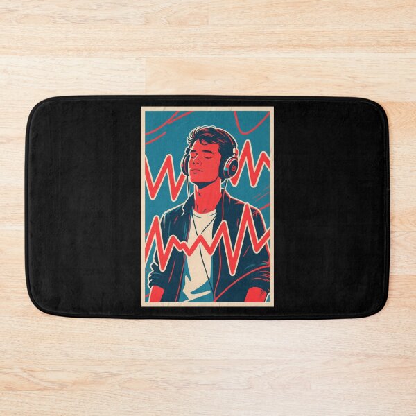 Item preview, Feel the Sound – Retro Music Art designed and sold by HoopeStylee.