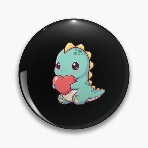 Item preview, Dino With Heart Cute Dinossaur designed and sold by DesignsDominus.