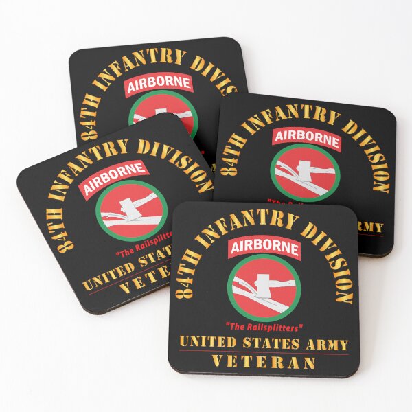 Item preview, Army - SSI - 84th Infantry Division w Airborne Tab - The Railsplitters - US Army Veteran X 300 designed and sold by Military Insignia Products.