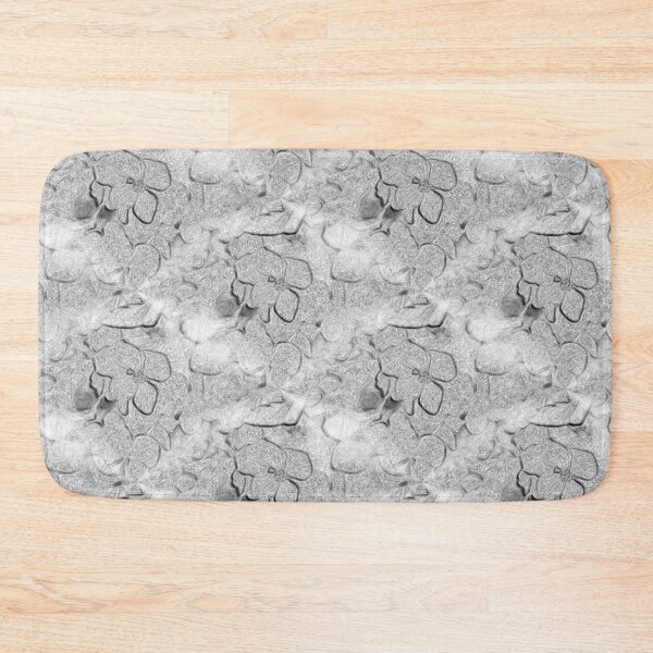 Item preview, White Leaves and Flowers Texture designed and sold by Tranquilarrow.