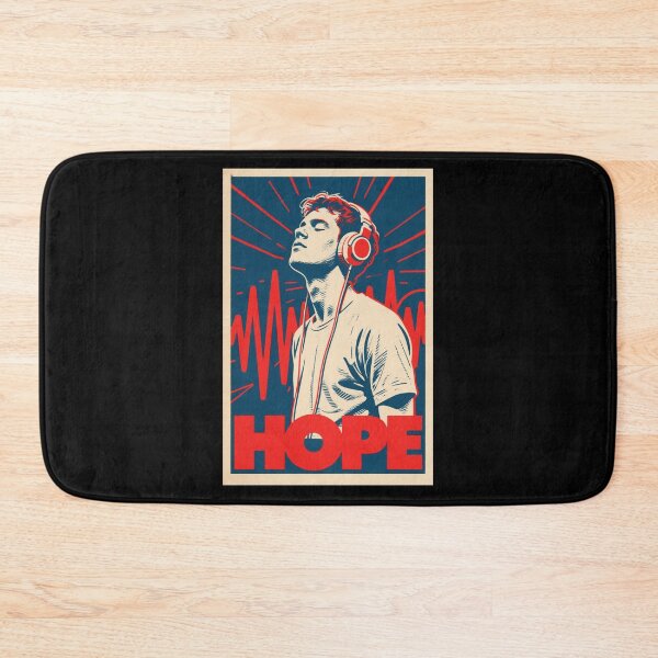 Item preview, feel the Sound – Retro Music Art Boy designed and sold by HoopeStylee.