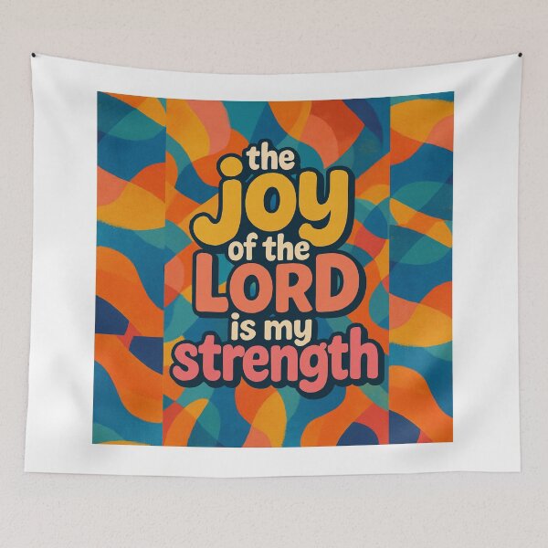 Item preview, The Joy of the LORD is my strength! Nehemiah 8:10 designed and sold by TherapyVibes.
