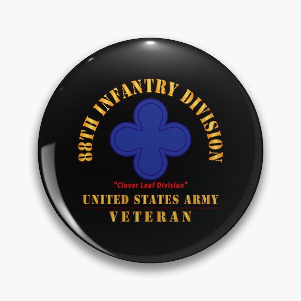 Item preview, Army - SSI - 88th Infantry Division - Clover Leaf Division - US Army Veteran X 300 designed and sold by Military Insignia Products.
