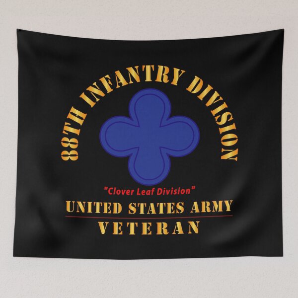 Item preview, Army - SSI - 88th Infantry Division - Clover Leaf Division - US Army Veteran X 300 designed and sold by Military Insignia Products.