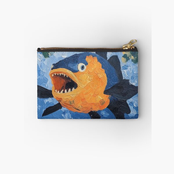 Item preview, piranha | Post-impressionist painting style designed and sold by ComicsFactory.