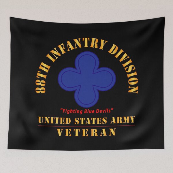 Item preview, Army - SSI - 88th Infantry Division - Fighting Blue Devils - US Army Veteran X 300 designed and sold by Military Insignia Products.