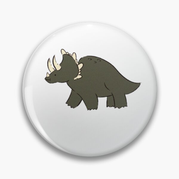 Item preview, Green Cute Little Triceratops designed and sold by Socks McGee.