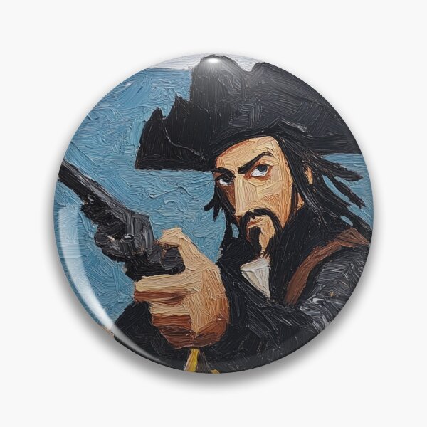 Item preview, Pirate | Post-impressionist painting style designed and sold by ComicsFactory.