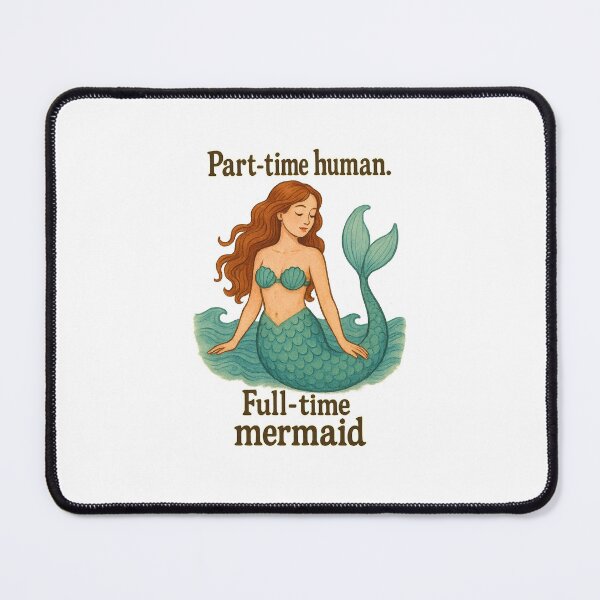 Item preview, Magical Mermaid Vibes – Dreamy Ocean Fantasy Illustration designed and sold by mermaidstribe.