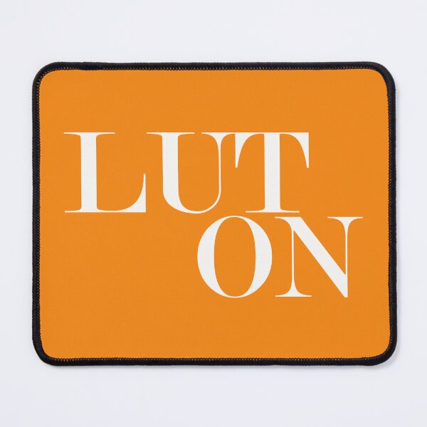 Item preview, Luton UK Town Typography Minimalist Patriotic Travel Souvenir designed and sold by kakarikihill.