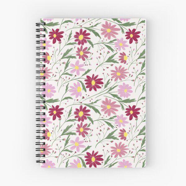 Item preview, Handpainted Colourful Daisy Floral Pattern – Seamless Watercolour Design designed and sold by dreamy-blooms.
