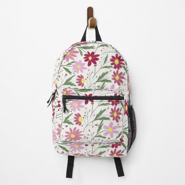 Item preview, Handpainted Colourful Daisy Floral Pattern – Seamless Watercolour Design designed and sold by dreamy-blooms.