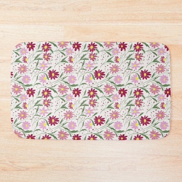 Item preview, Handpainted Colourful Daisy Floral Pattern – Seamless Watercolour Design designed and sold by dreamy-blooms.