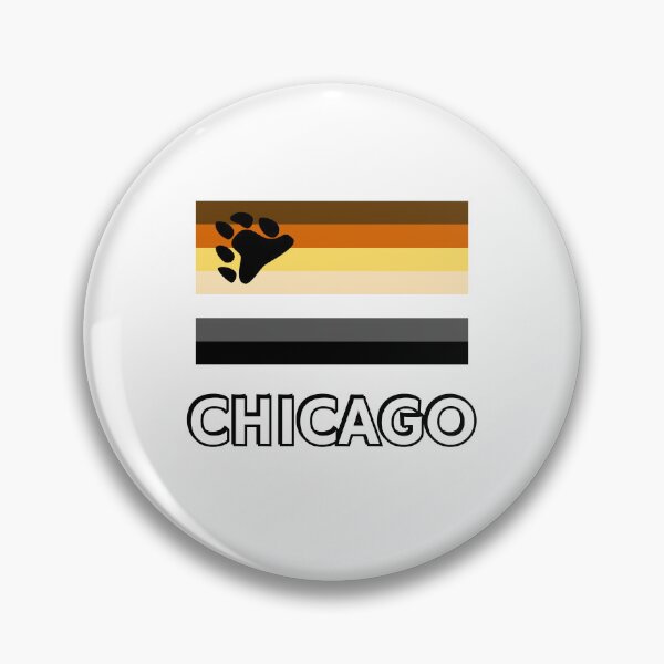 Item preview, Bear Pride Flag Chicago - LGBTQ Pride Month designed and sold by Inspirationmotivation.